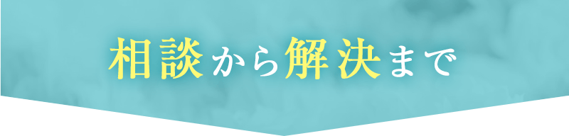 相談から解決まで